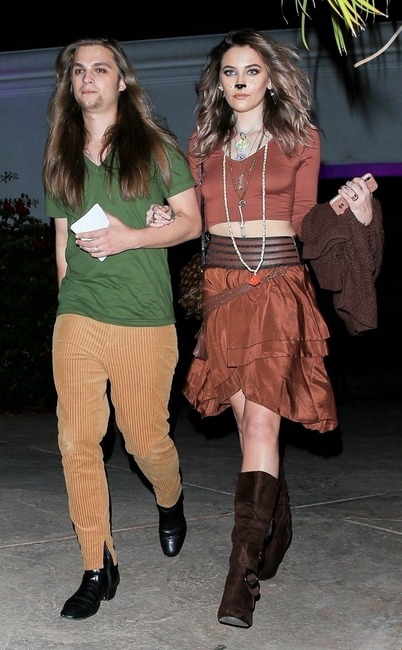 Paris Jackson, Gabriel Glenn, Paris Hilton Halloween Party